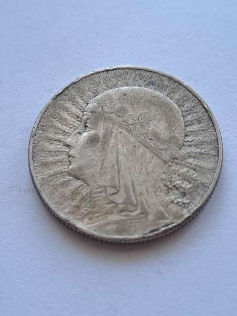 5 zł Głowa Kobiety 1933 r