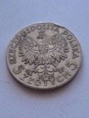 5 zł Głowa Kobiety 1933 r