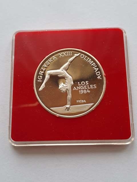 500 zł Los Angeles 1983 r próba