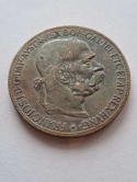Austria 5 Koron Franciszek Józef I 1907 r