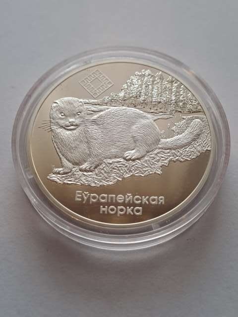 Bialorus 20 Rubli Norka Europejska 2006 r