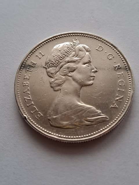 Kanada 1 dolar Elżbieta II 1867-1967 r