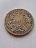 Niemcy 1 Marka Wilhelm I 1874 r E