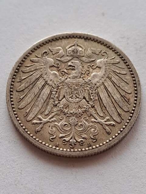 Niemcy 1 Marka Wilhelm II 1910 r A