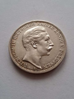Niemcy 3 Marki Prusy 1910 r