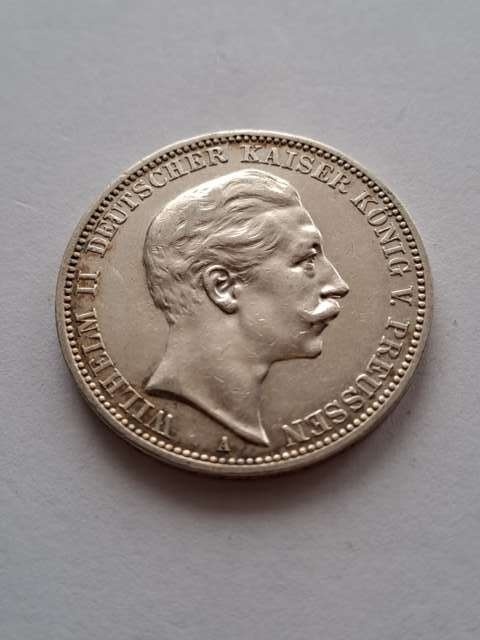 Niemcy 3 Marki Prusy 1910 r