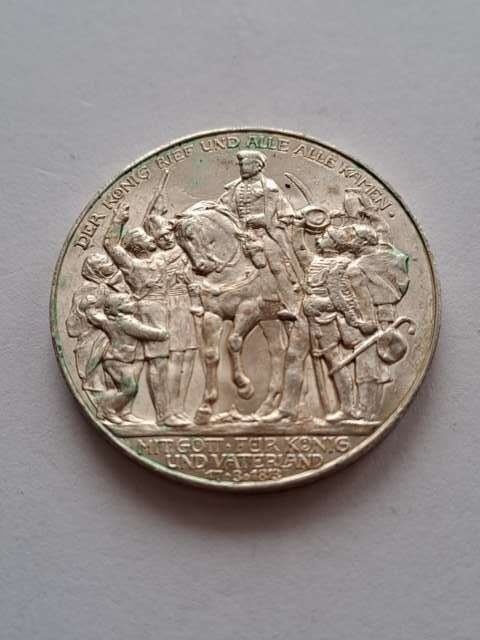 Niemcy 3 Marki Wojna z Francją 1913 r