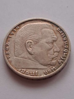 Niemcy 5 Marek Hindenburg 1935 r E