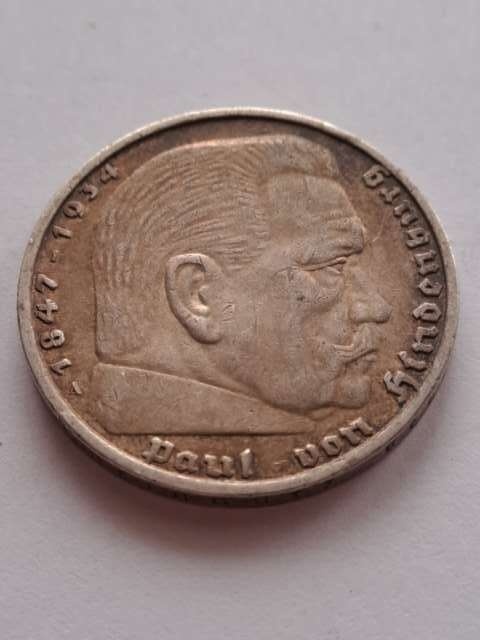 Niemcy 5 Marek Hindenburg 1935 r A