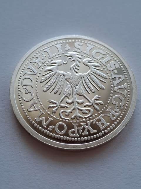 Numizmat Półgrosz Litewski z tuby