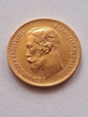 Rosja 5 Rubli Mikołaj II 1902 r
