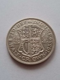 Wielka Brytania 1/2 Crown Jerzy V 1933 r