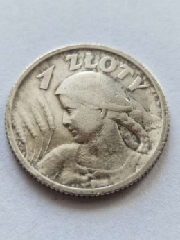 1 zł Żniwiarka 1924 r
