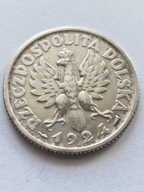 1 zł Żniwiarka 1924 r