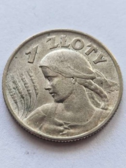 1 zł Żniwiarka 1925 r