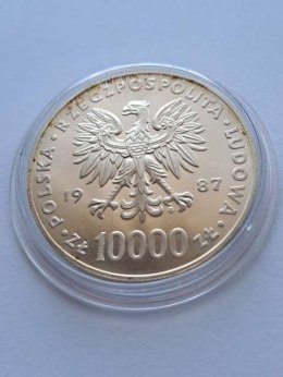 10 000 zł Jan Paweł II 1987 r