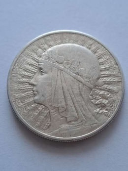 10 zł Głowa Kobiety 1932 r bez znaku