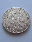 10 zł Głowa Kobiety 1932 r bez znaku