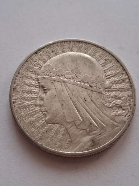 10 zł Głowa Kobiety 1932 r b/z