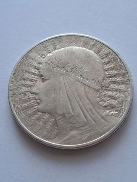 10 zł Głowa Kobiety 1933 r