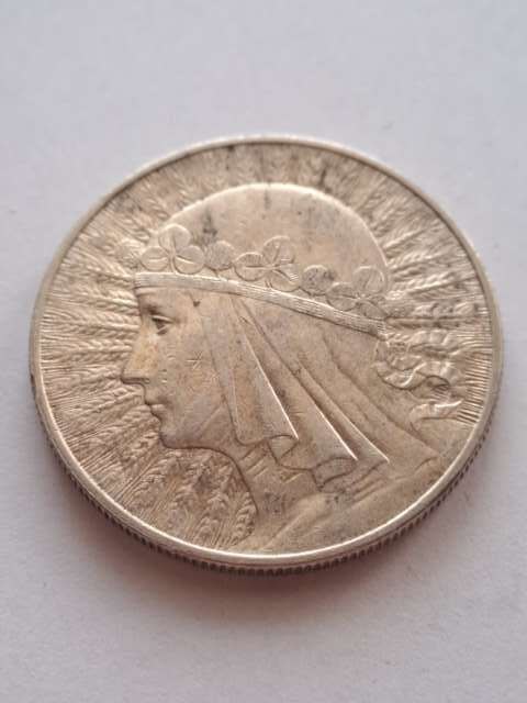 10 zł Głowa Kobiety 1933 r