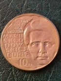 10 zł Maria Sklodowska Curie 1967 r