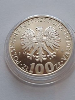 100 zł Maria Skłodowska 1974 r