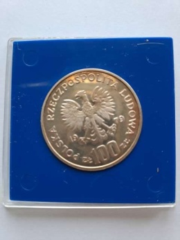 100 zł Ochrona Środowiska - Ryś 1979 r
