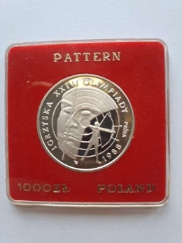 1000 zł Igrzyska XXIV Olimpiady 1987 r