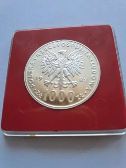 1000 zł Jan Paweł II 1982 r próba