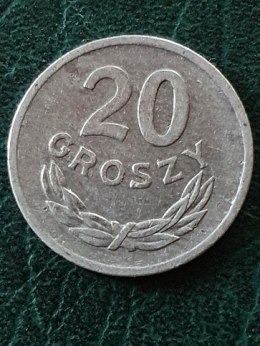 20 groszy 1973 r znak -