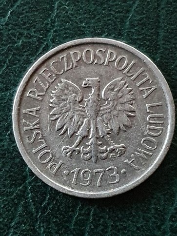 20 groszy 1973 r znak -