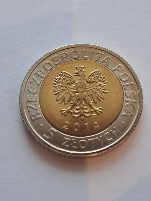 5 zł 25 Lat Wolności 2014 r
