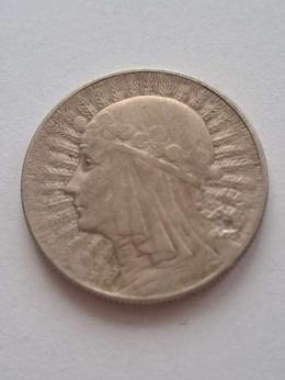 5 zł Głowa Kobiety 1934 r