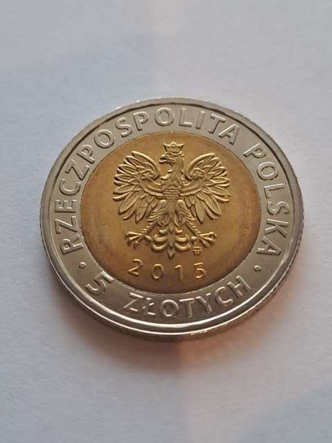 5 zł Kanał Bydgoski 2015 r
