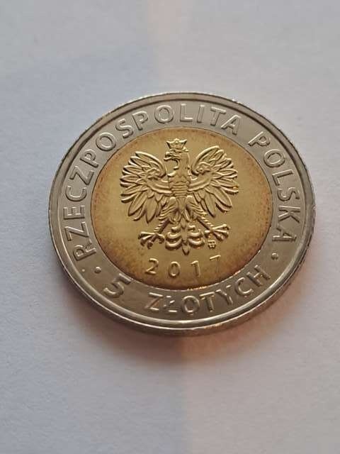 5 zł Kaplica Świętej Trójcy 2017 r