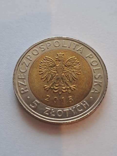 5 zł Ratusz w Poznaniu 2015 r