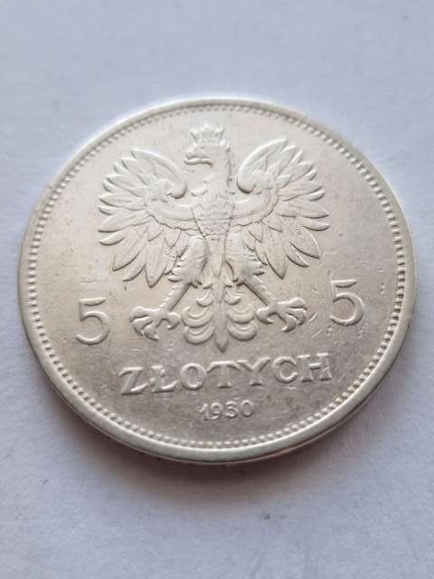 5 zł Sztandar 1930 r