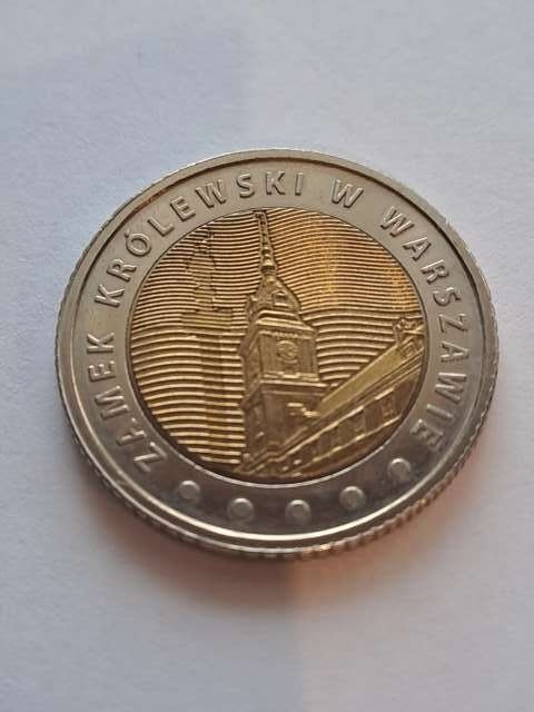 5 zł Zamek Królewski w Warszawie 2014 r