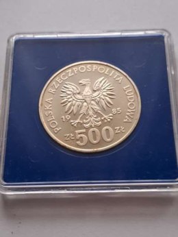 500 zł 40 Lat ONZ 1985 r
