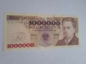 Banknot 1000000 zł W. Reymont 1993 r