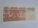 Banknot 1000000 zł W. Reymont 1993 r
