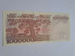 Banknot 1000000 zł W. Reymont 1993 r