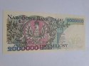Banknot 2000000 zł J. Paderewski 1992 r seria B
