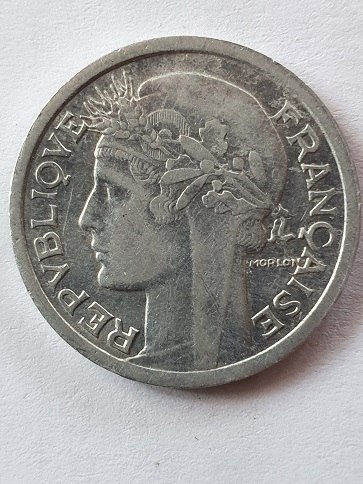 Francja 1 Frank 1945 r