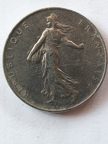 Francja 1 Frank 1971 r