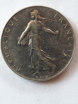 Francja 1 Frank 1977 r