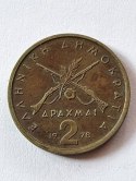 Grecja 2 Drachmy 1978 r