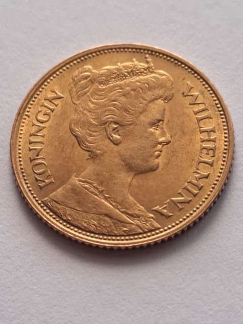 Holandia 5 Guldenów Wilhelmina 1912 r