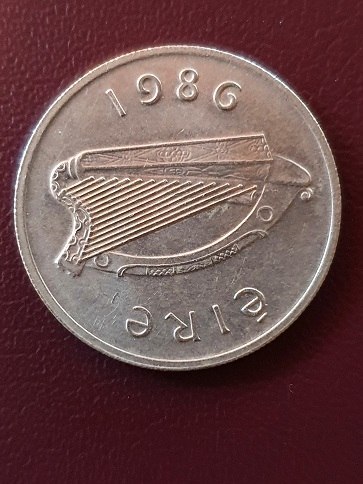 Irlandia 5 Pensów 1986 r